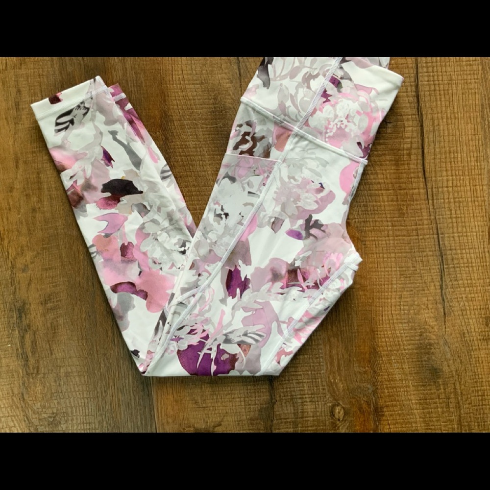 Athleta Elation Floral 7/8 Tights XS